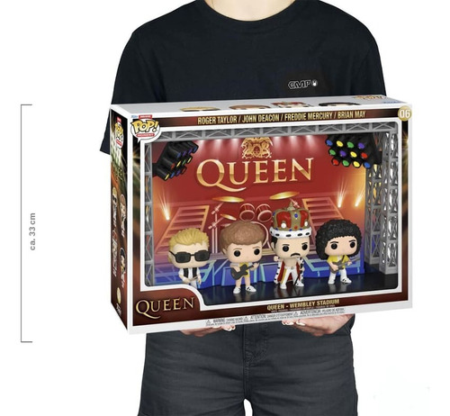 Queen Wembley Freddie Mercury Brian May Roger John Funko Pop