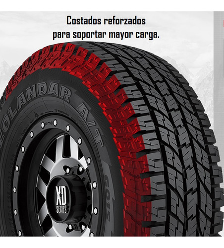Llanta 265/70 R17 Yokohama Geolandar At G015 113t