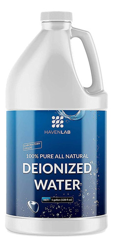Agua Desionizada Desmineralizado 1 Galón Para Lavado Y Ref