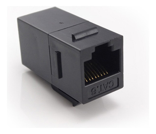 Acoplador En Línea Rj45 Cat6 Cat5e Utp Jack Keystone Hembra