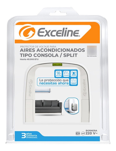 Protector Aire Consola/split 220v Exceline Gsm-as220bs