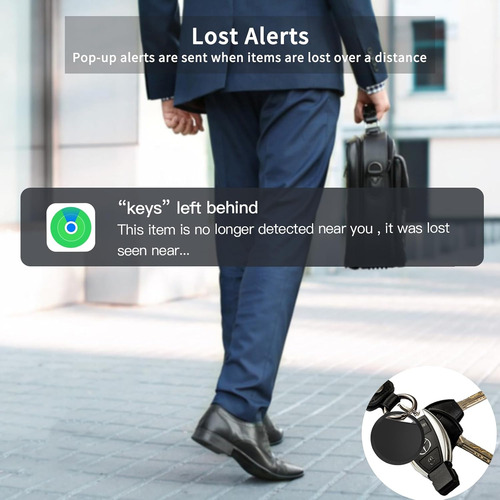 2pcs Smart Tag Localizador Gps Compatible Con Find My
