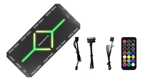 comprar Pwm Fan Hub Para Computadora Argb Direccionable De 5 V Con 1