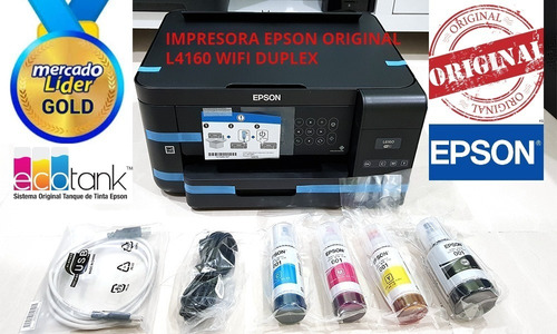 Impresora Epson L4160 Sistema De Fabrica+wifi+duplex Con Iva