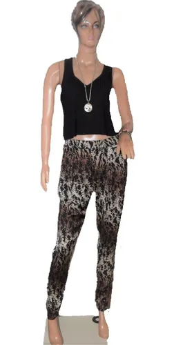 comprar 47 Street Pantalon Babucha Estampada De Poliester