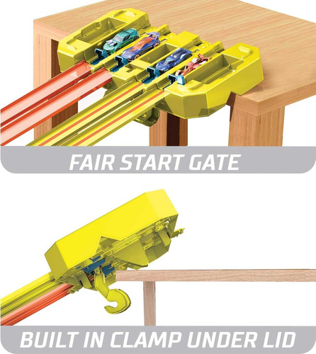 Caja Rapida Hot Wheels Track Builder Gravity Con Gas De L...