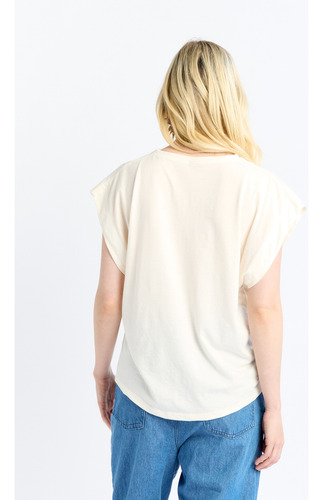 Remera Mujer Manga Corta Estampada Algodon Canchera Comoda