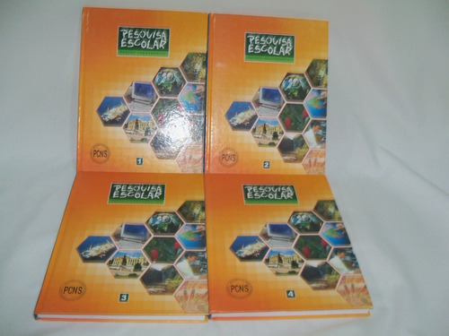 Livros Coleção Pesquisa Escolar Ensino Fundamental 4 Vols.