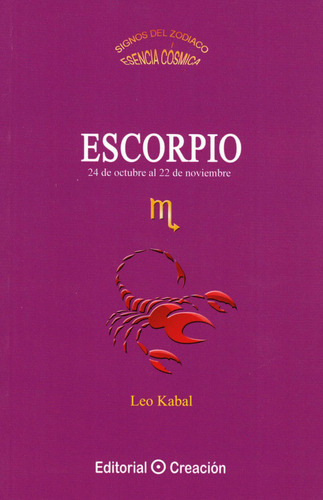 Libro Escorpio - Leo Kabal