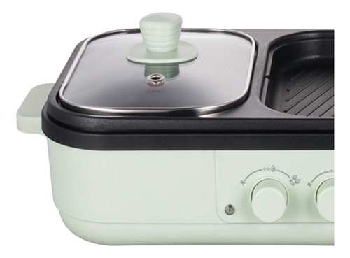 Shabu Panela E Chapa 2 Em 1, Panela Quente Antiaderente Com