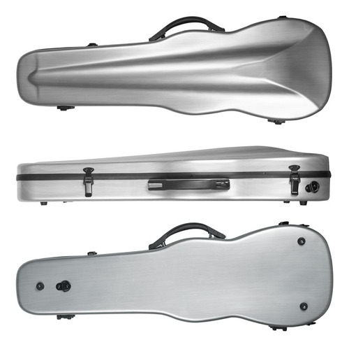 Estojo Case Violino Antoni Marsale Fibra Formato Silver Line