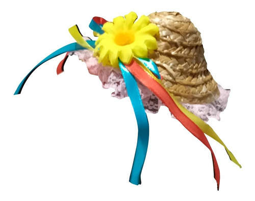 Imagem 2 de 3 de Mini Chapéu Festa Junina - Kit 3 Unidades