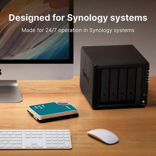 Disco Duro 3.5 4tb Synology Plus Hat3300-4t Color Plateado