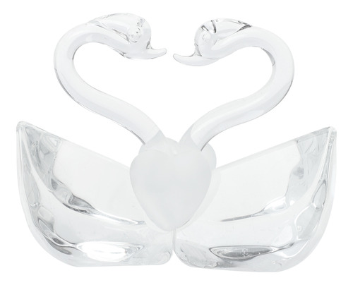 Figura De Boda Con Diseño De Cisne, Diseño De Cristal Kiss S