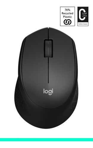 Ratón Inalámbrico Logitech M331 Silent Plus Negro