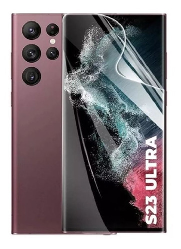 Imagen 2 de 10 de Carcasa Para Samsung S23 Ultra Silicon Protector + Hidrogel