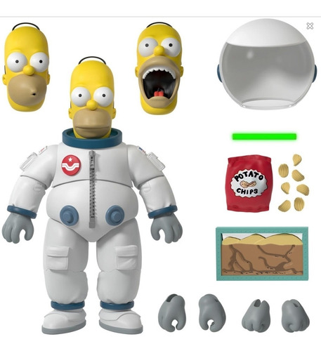 Los Simpsons Homero Deep Space Ultimates Super 7