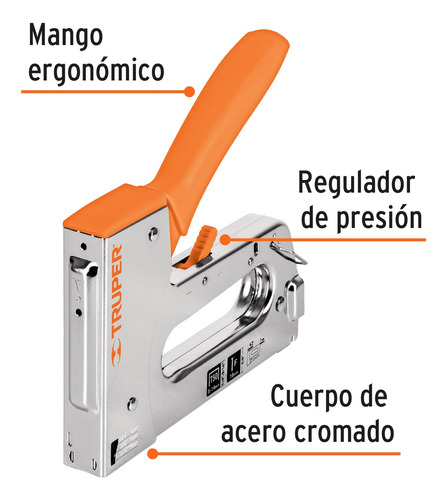 Engrapadora / Clavadora Tipo Pistola Truper