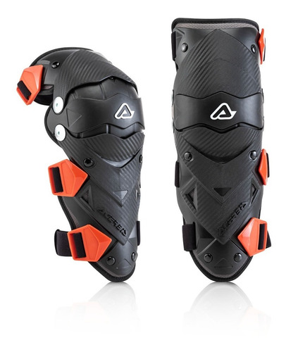 Rodillera Impact Evo Niños Negro/rojo Unitalla Color Negro