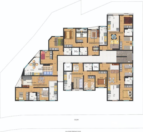 Imagem 4 de 17 de Apartamento Com 2 Dormitórios À Venda, 61 M² Por R$ 210.000,00 - Residencial Greenville - Poços De Caldas/mg - Ap1830