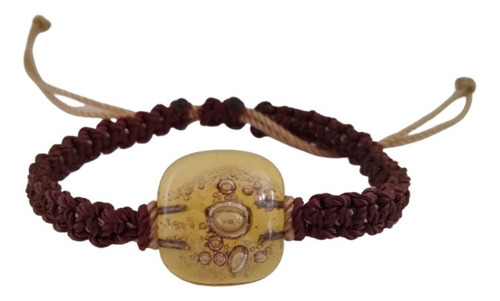 Imagen 1 de 5 de Pulsera Tejida Macramé Soda Burbuja