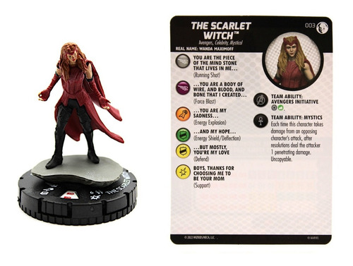 Heroclix The Scarlet Witch #003 Marvel Studios Disney Plus 