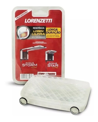 Resistência Acqua Star 5500w 127v Original Lorenzetti 3065