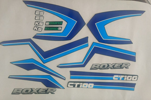 Kit De Calcomanias Boxer Ct  Modelo 2022