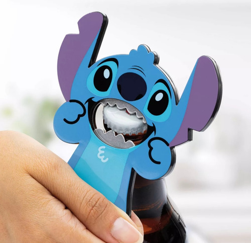 2 Destapador Stitch Disney Con Iman Abre Botellas