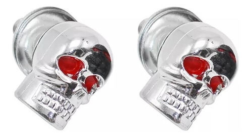 2 Tornillos Skull P Porta Placas Motocicleta Harley Indian