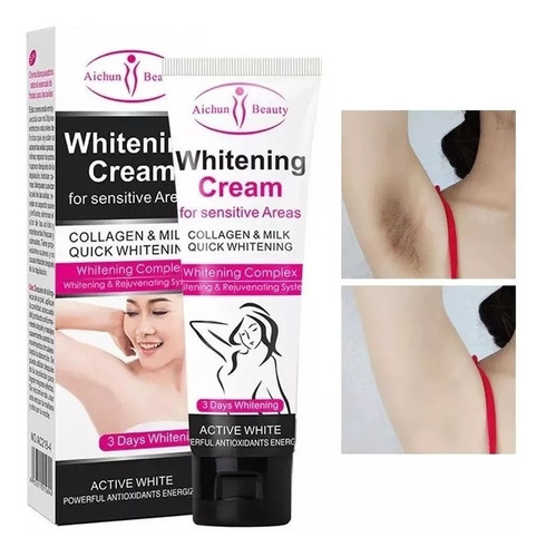 Crema Axila Aclarante Anti Manchas Sol Rodilla Codos