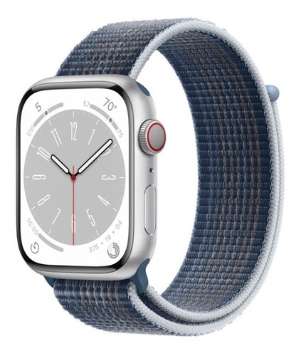 Apple Watch Series 8 41 Aluminio Silver Sport Loop 4g