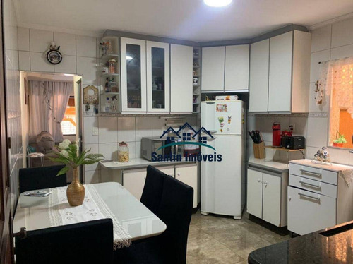 Imagem 4 de 14 de Sobrado Com 3 Dormitórios(01 Suíte E 01 Reversível ) Espaço Gourmet, 02 Vagas Cobertas À Venda, 131 M² - Ferrazópolis - São Bernardo Do Campo/sp - So0434