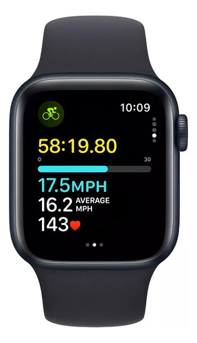 Apple Watch Se 2 40mm Gps Caja De Aluminio Color Medianoche