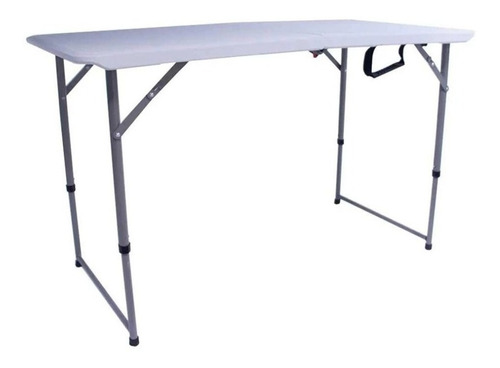 Mesa Plegable De Plástico 1.22 Mts Tipo Portafolio Dasel 