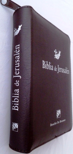 Biblia De Jerusalen C/cremallera Chica C/funda  Agape Libros