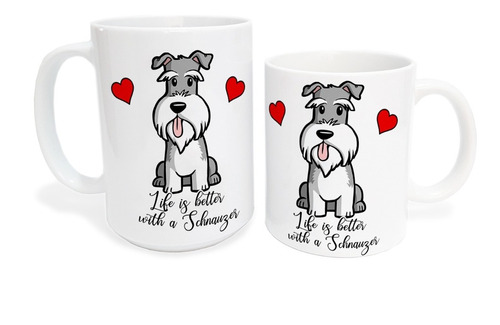 Taza Cerámica  Schnauzer