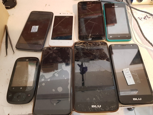 Imagen 7 de 7 de Lote Celulares Blu, Admira, Noblex, Alcatel, Hyundai, Repues