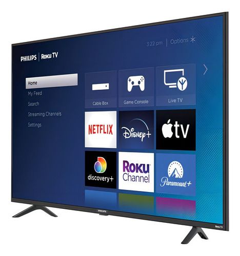 Television Philips 55pfl5756/f7 Pantalla Led 55 Smart Tv 4k (Usado)