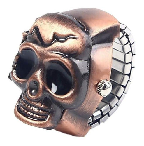 L Watch A1075 Fashion Anillo De Calavera Vintage Retro Unise