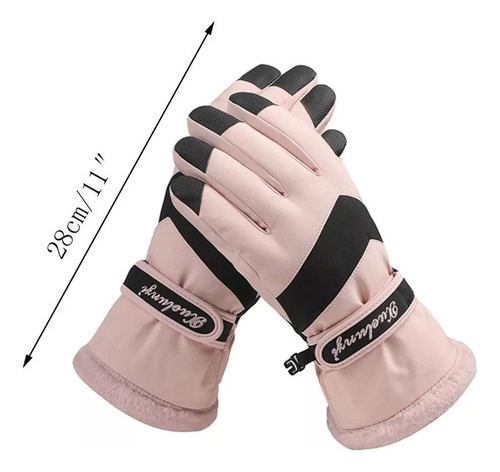 Guantes De Esquí De Invierno, Impermeables, Para La Nieve Y