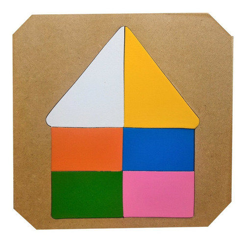 Rompecabezas Puzzle Mdf Mafego 1426 Multicolor