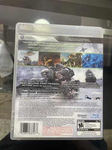 Call Of Duty Modern Warfare 2 Ps3 (Usado)