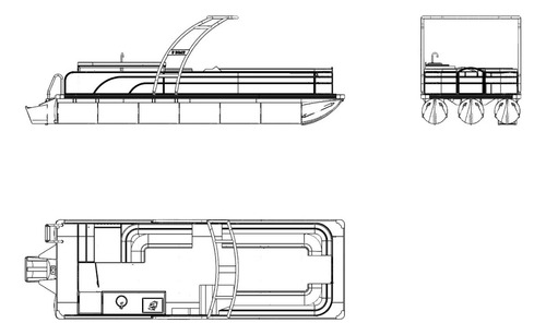 Fluvimar Pontoon F Boat 9500 - / Catamarã