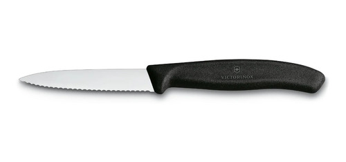 Cuchillo Verduras 8cm Victorinox 6.7633 Negro Original Suiza