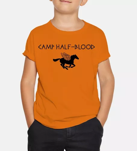 Camiseta Camp Half Blood Acampamento Meio-Sangue Percy Jackson