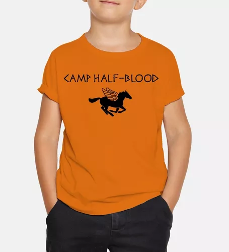 Camiseta Acampamento Meio Sangue Percy Jackson Camp Half-Blood