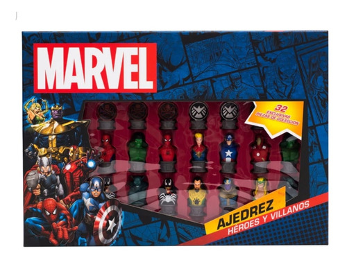 Ajedrez Coleccionable De Marvel Novelty A-1659