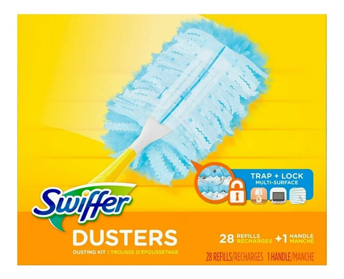 Swiffer Duster Heavy Duty Starter Kit, Mango + Repuestos