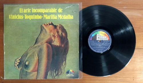 Vinicius Toquinho Marilia Medalha El Arte Incomparable Lp